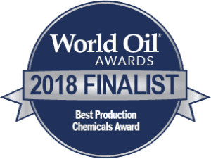 2018 Finalist award for World Oil Awards for flow assurance biosurfactant.